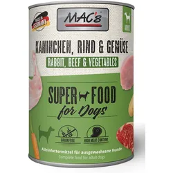 MAC ́s DOG Kaninchen & Gemüse 6x400 g