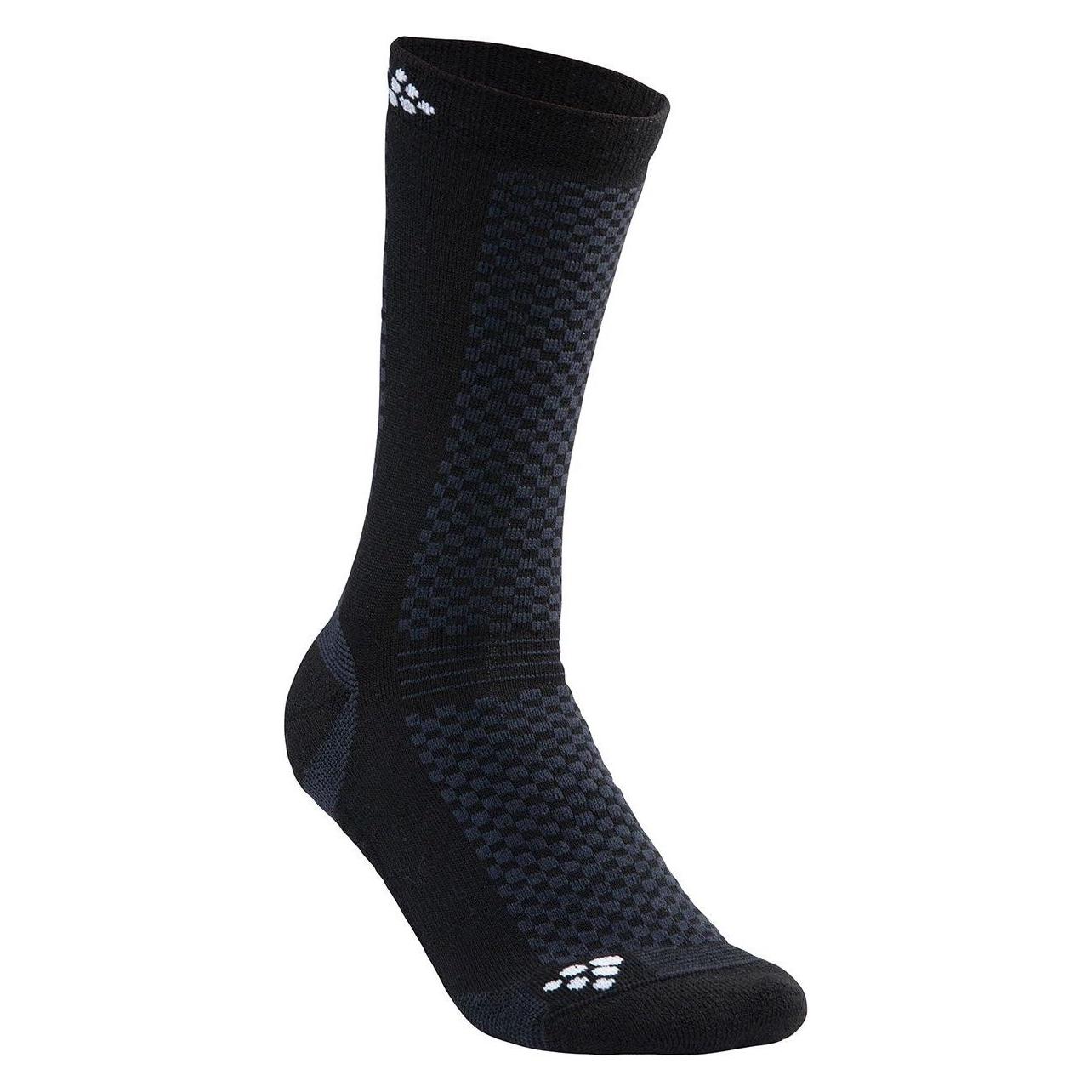 Craft Warm Mid 2-Pack Socken (37 - 39) (1905544-999900-37-39)