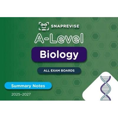 SnapRevise A-Level Biology Summary Notes, Taschenbuch von , Miralo Education Group, 978-1-917424-97-4