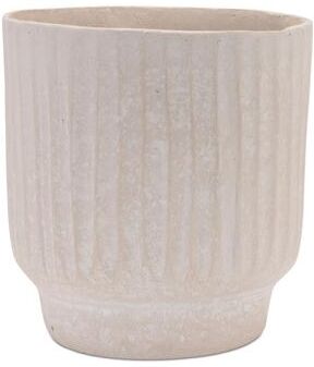 Melrose International "Recycled Paper Chalk Vase 7.5""H"