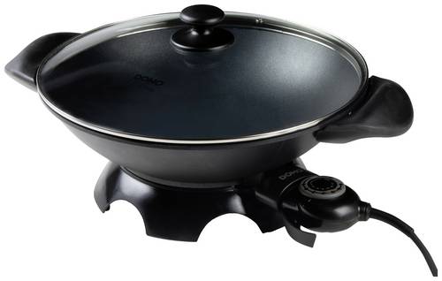 DOMO DO8708W DO8708W Elektro-Wok Schwarz