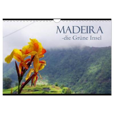 Madeira die Grüne Insel (Wandkalender 2026 DIN A4 quer), CALVENDO Monatskalender