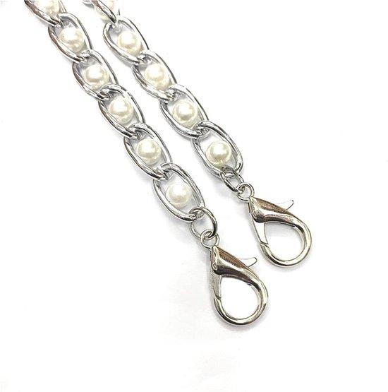 Gepolsterter Gurt für Handtaschen - Guter Schmuck - Guter Schulterschmuck - Mit Perlen - Für Damen - Reisebegleiter