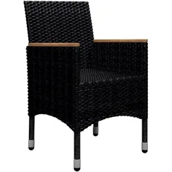 vidaXL, Gartentisch + Balkontisch, Wamoner (120 x 120 x 75 cm)