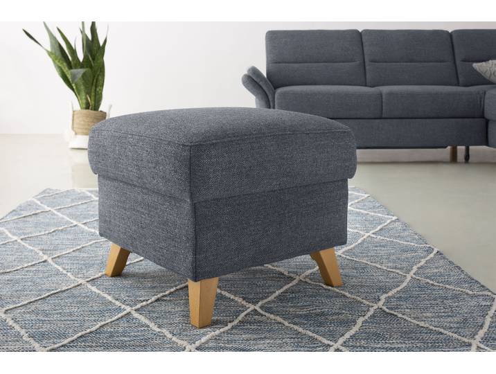 Stauraumhocker GOODPRODUCT Westerland , grau (anthrazit), B:58cm H:48cm T:58cm, 100% Polyester, Hocker, Stauraumhocker, in vielen Bezugsarten und Farben, auch in Luxus-Microfaser imprägniert