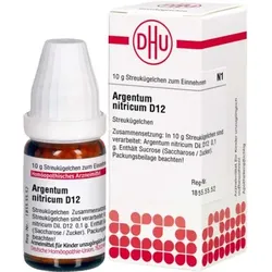 ARGENTUM NITRICUM D 12 Globuli 10 g Globuli
