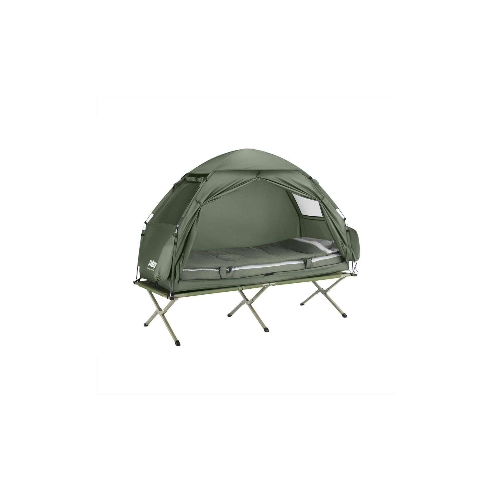 SoBuy Campingzelt mit 1 Tür Grün Funktional