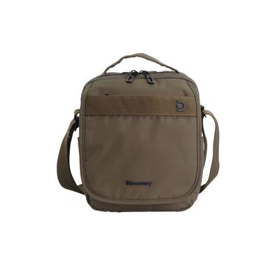 Aktentasche DISCOVERY "Downtown", Herren, Gr. B/H/T: 22cm x 27cm x 27cm, grün (khaki), Kunstfaser, unifarben, Taschen, aus RPET-Polyester