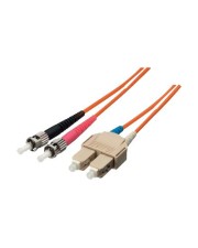 equip SC/ST 9/125m 2.0m 2m SC ST Gelb Glasfaserkabel Optical Fiber Patch Cord OS2 (252332)