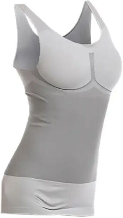 Italian Design Shapewear tourmaline effect t-shirt   grau - Refurbished
