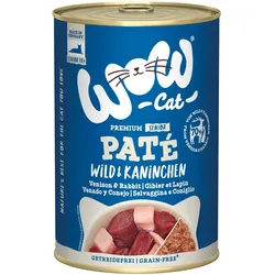WOW CAT Senior Wild & Kaninchen 6x400 g