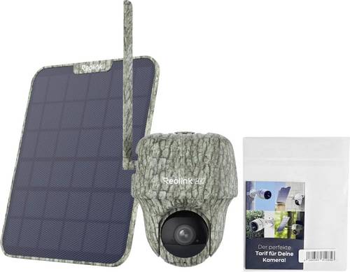 Reolink Go Series G450 with Solar Panel 2+Smart Tech L SIM-Karte GSM IP Überwachungskamera-Set 3840 x 2160 Pixel