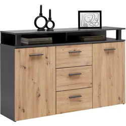 Sideboard Montana Anthrazit/Eiche Artisan
