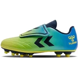 HUMMEL Kinder Fussball-Hartplatzschuhe HATTRICK M.G. JR, Größe 32 in Blau Blau
