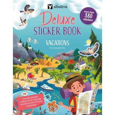 Vacations. Deluxe Sticker Book, Taschenbuch von Joli Hannah, Albatros Media, 978-80-00-07467-2
