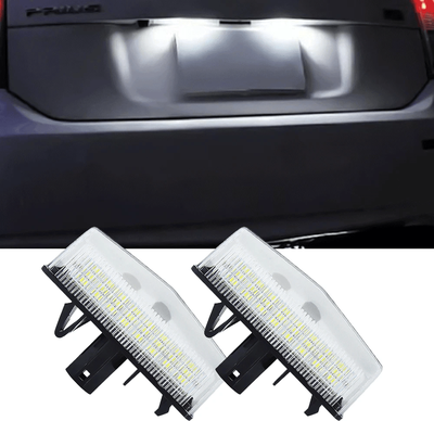 All Categories Goods LED License Plate Light Pair, Rear Tag Lamp Assembly For Bright Visibility LED License Plate Light Pair, Rear Tag Lamp Assembly For Bright Visibility