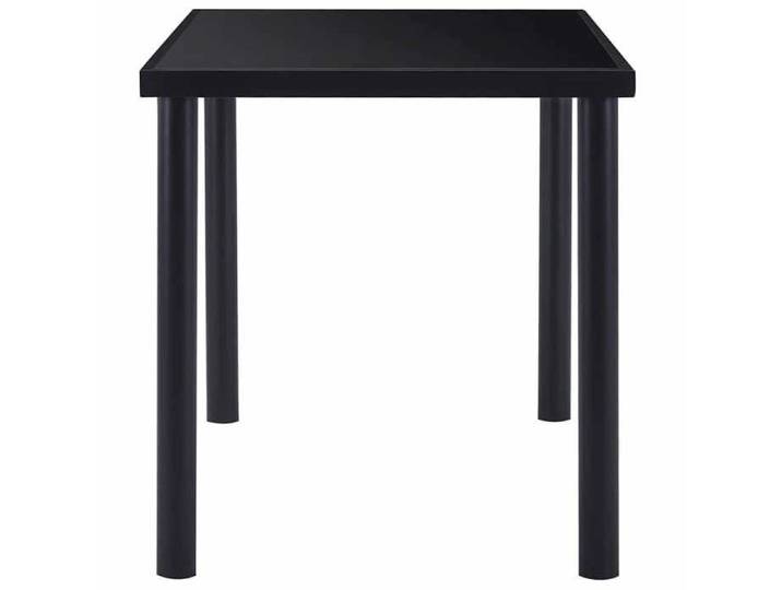 Neuf& 4722 Mobilier de cuisine - - Mode Table à manger Noir 140x70x75 cm Verre trempé 22.6 kg