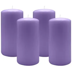 Kopschitz Kerzen 2er Set Adventskranzkerzen Veilchen Ø 100 x 300 mm