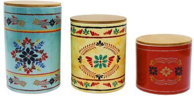 HiEnd Accents 3 PC Bonita Canister Set