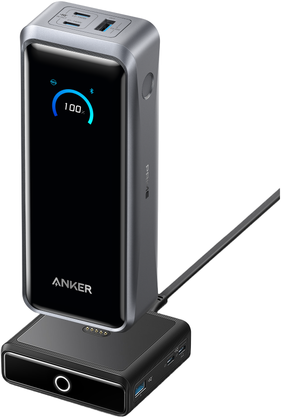 eufy Anker Prime Powerbank (26K, 300W) + Anker 100W Ladestation für Anker Prime Powerbank