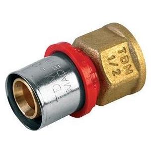 Tdm Brass PRESSED ADAPTOR ART 1635 26X¾ V (33042161)