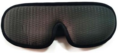 Market Central Blackout Sleep Mask With Soft Padded Eye Contours gray