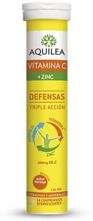 Aquilea Vitamina C + Zinc 14 Tablets