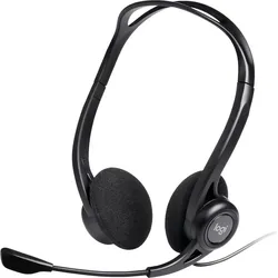 Logitech 981-000100 Kopfhörer & Headset Kabelgebunden Kopfband Anrufe/Musik USB Typ-A Schwarz