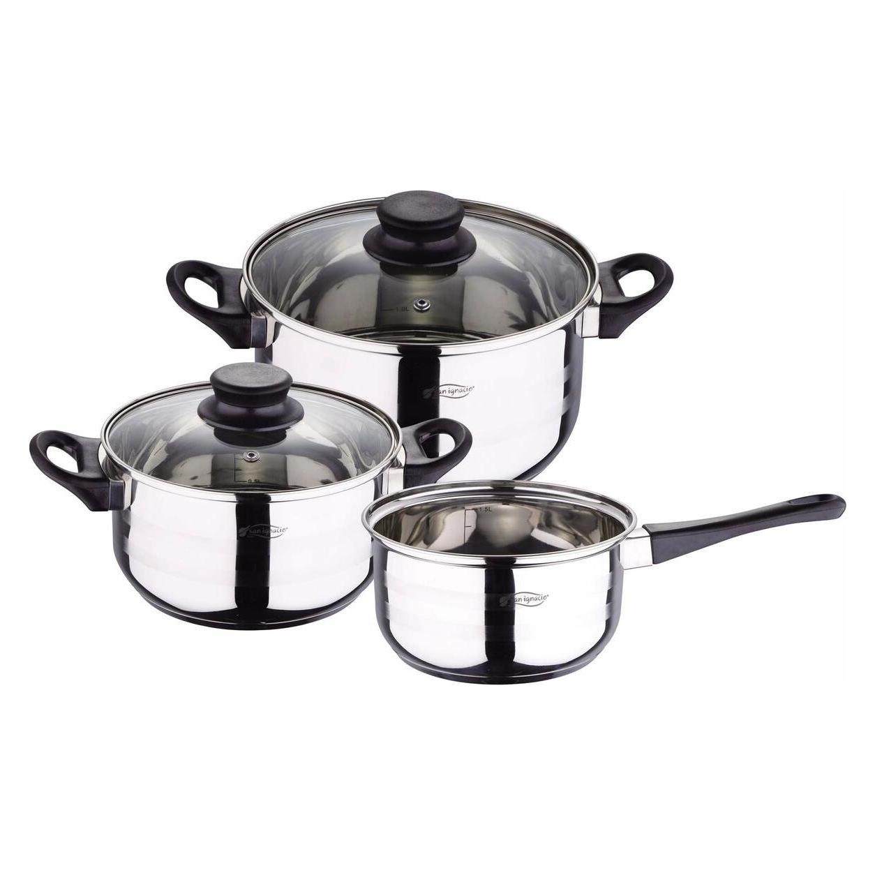 San Ignacio Topfset Toledo sg-8050 (5 pcs) (Edelstahl) (46944368)