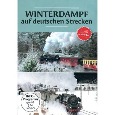 Winterdampf auf deutschen Strecken [5 DVDs], DVD