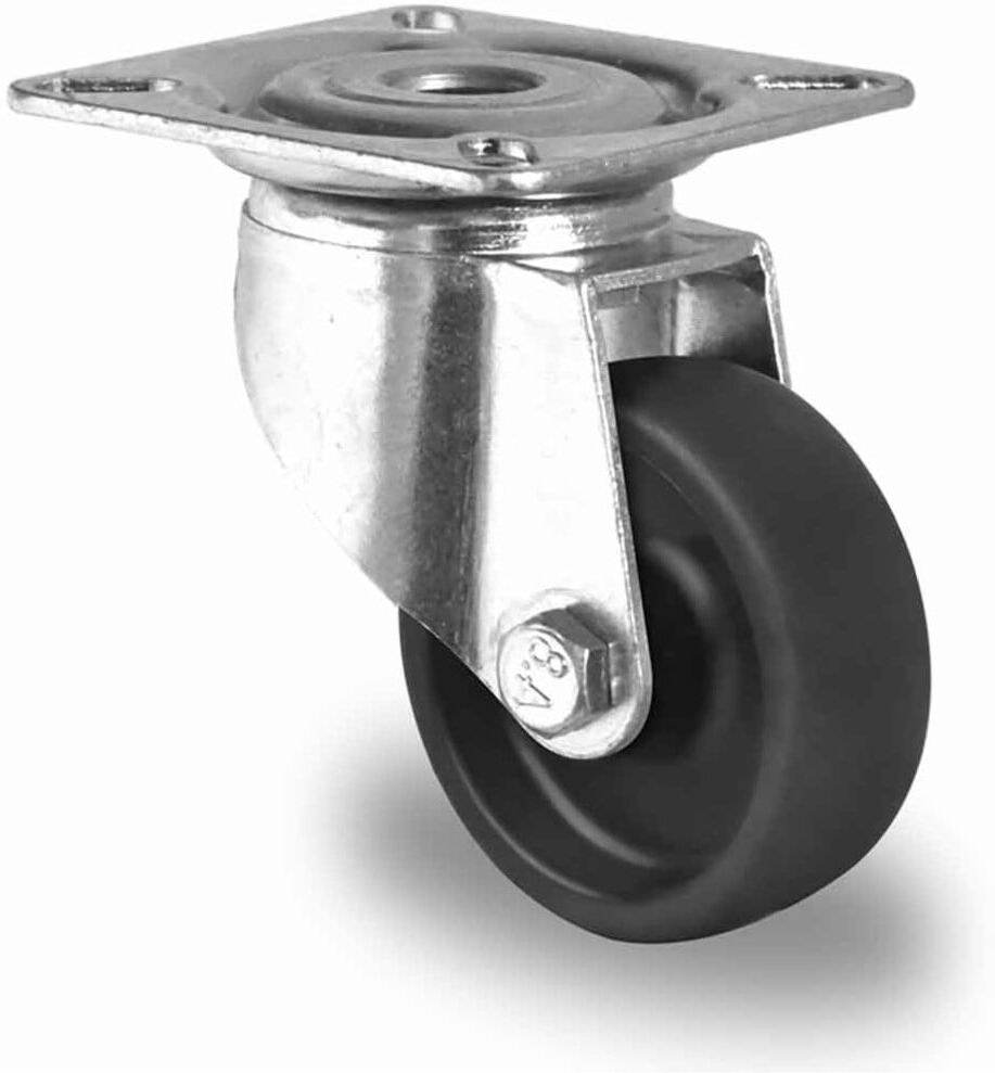 CASCOO Lenkrolle ø 50 mm Serie P4P4 Gleitlager (SAPA9C0050P4P4P0N)