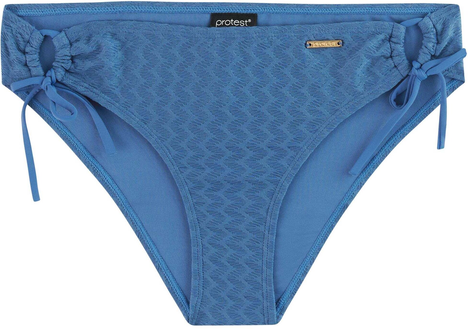 Badehose PROTEST "Bade hose MIXCabels", Damen, Gr. M, EURO, blau (gladio blau), Obermaterial: 94% Polyester PES. 6% Elasthan EL., Badehosen Badehose gladio blau M, EURO
