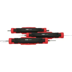 KS Tools Universal Kabel-Entriegelungswerkzeug-Satz, 3-tlg - 154.0015