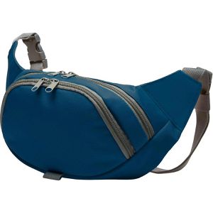 Halfar Bauchtasche 1809793, Solution, aus Polyester, blau, 3 Liter, Breite 30cm, 2 Fächer