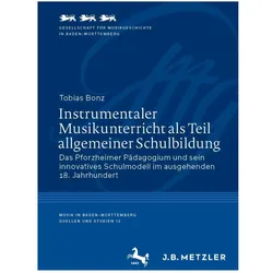 Instrumentaler Musikunterricht als Teil allgemeiner Schulbildung, Fachbücher von Tobias Bonz
