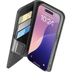 BOOKAG2IPHSE4K Bookcase für iPhone 16e schwarz