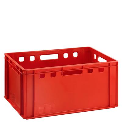 BURI Eurofleischkiste rot Verschiedene Größen E1 / E2 / E3 E3 Rot 1 Stück