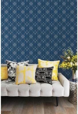 York Wallcoverings Viva Lounge Gold Metallic Wallpaper