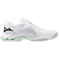 Mizuno, Unisex, Hallenschuhe, Wave Lightning Z8 (45), Weiss