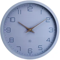 Nextime, Wanduhr, Wanduhr Eco Ø 30 cm, Blau, Form: Rund (30 cm)