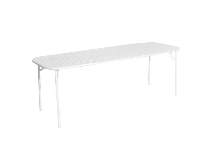 Petite Friture - Table rectangulaire Week-end - Blanc - Aluminium thermolaqué époxy - Designer Studio BrichetZiegler