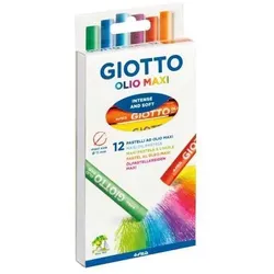 GIOTTO Pastell-Ölbuntstifte (12 Stück - Multicolour)