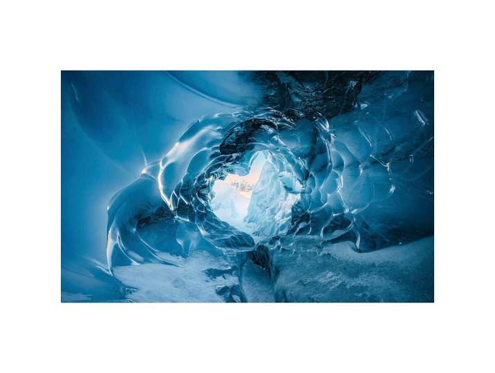 FOTOTAPETE THE EYE OF THE GLACIER