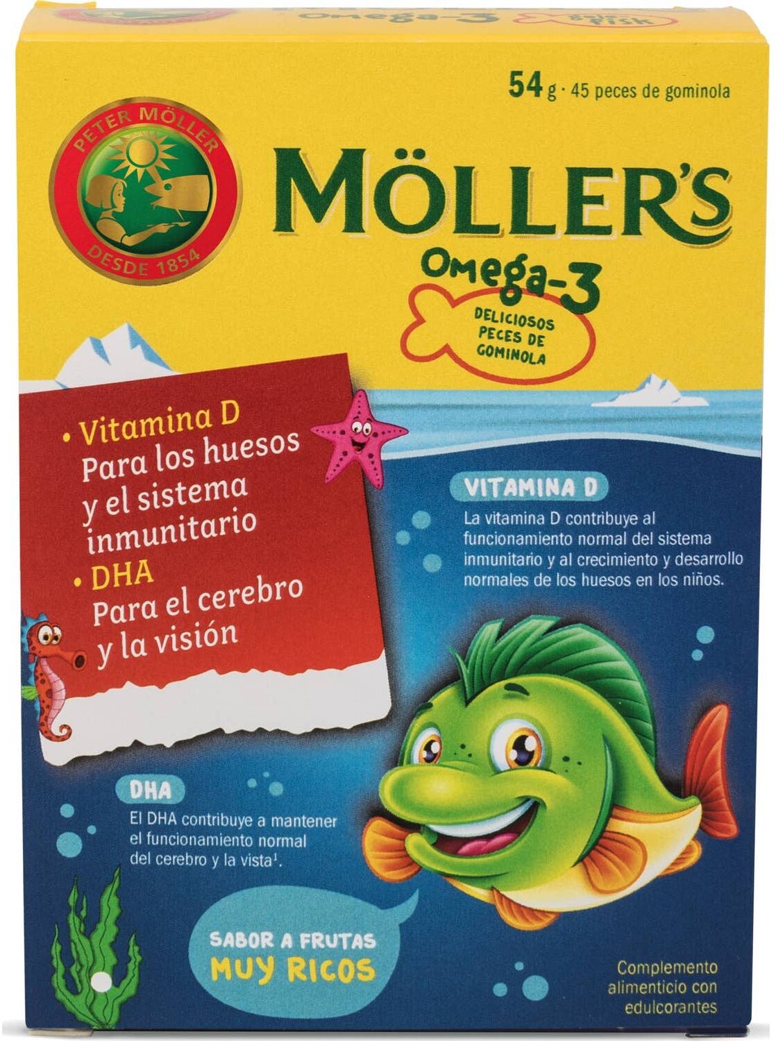 Moller's Omega 345 Gominolas