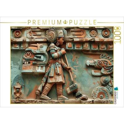 CALVENDO Puzzle Maja-Frau beim Staubsaugen | 1000 Teile Lege-Größe 64x48cm Foto-Puzzle für glückliche Stunden, Sonstige von , Calvendo Puzzle