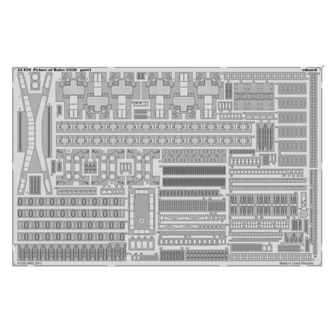 Eduard Prince of Wales for Tamiya (53079)