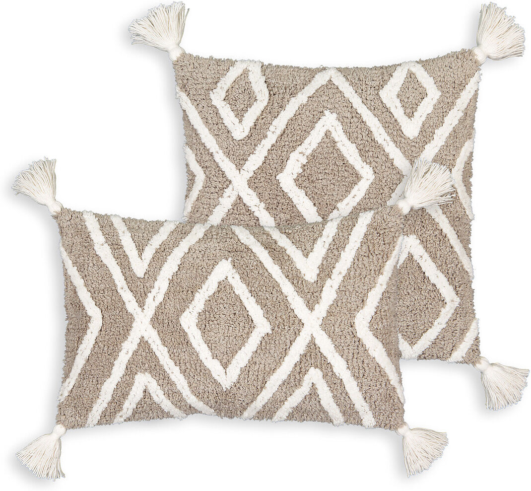 LA REDOUTE INTERIEURS Housse de coussin coton tufté, Cali