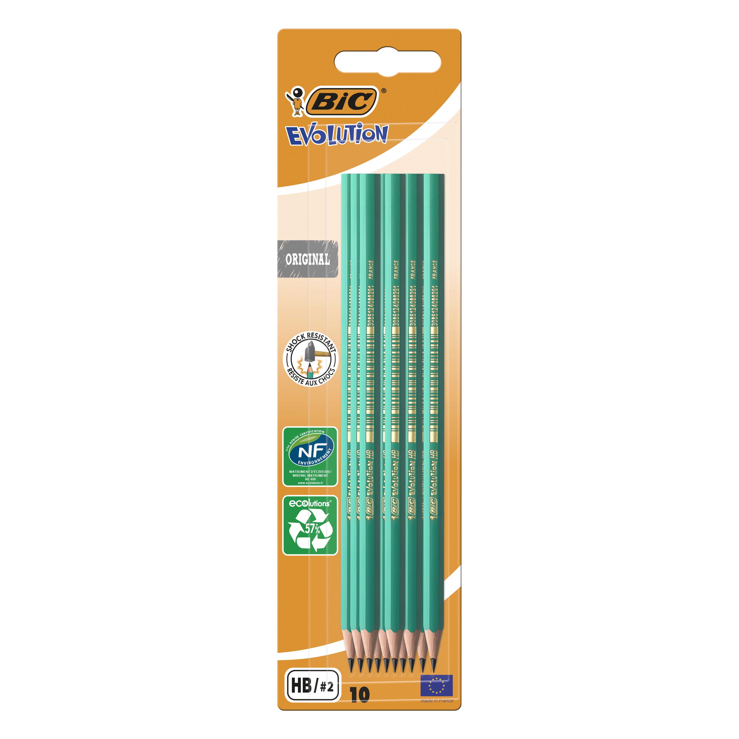 Bic Bleistift Evolution HB (0.35 mm, HB, 10x) (8902742)