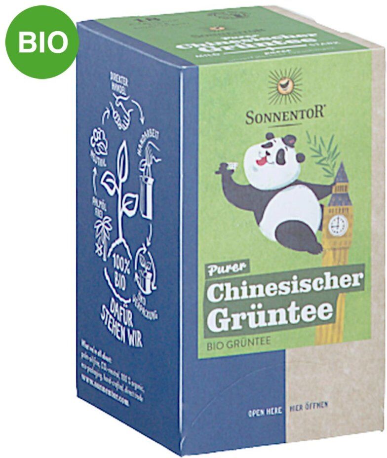 SONNENTOR Purer Chinesischer Grüntee bio 18stk