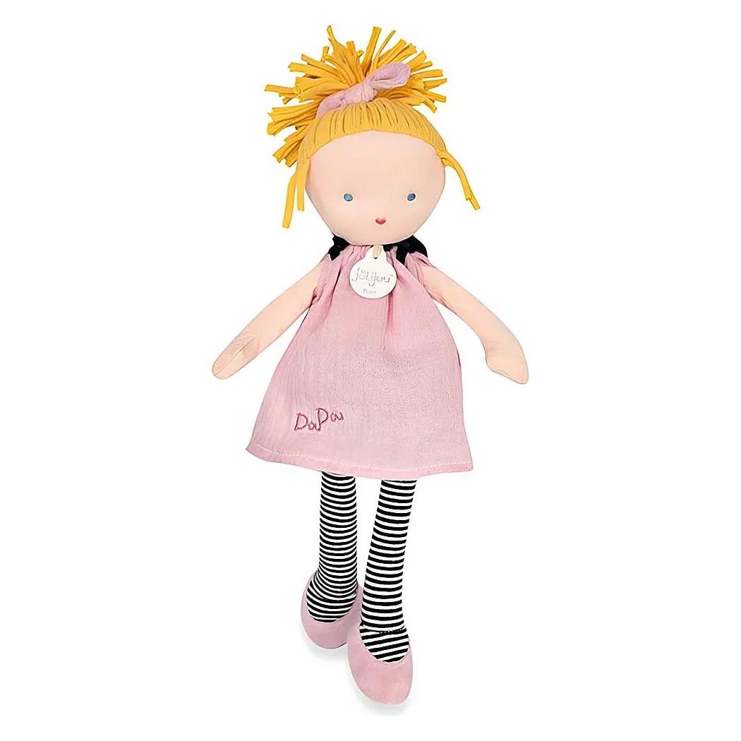 Doudou et Compagnie Stoffpuppe Inès 30cm (MQ2) ** (JJ6012)